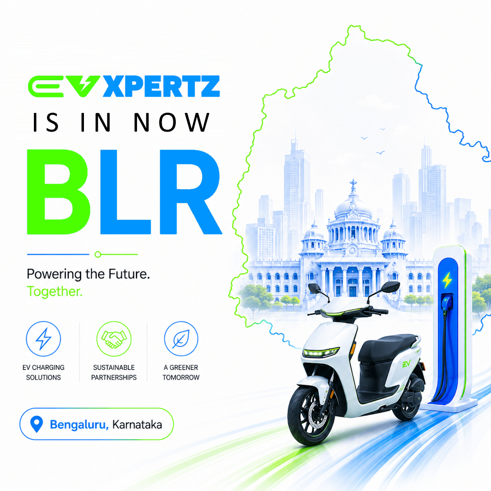 EVXPERTZ now open in Bengaluru — 2W and 3W EV service centre in Karnataka